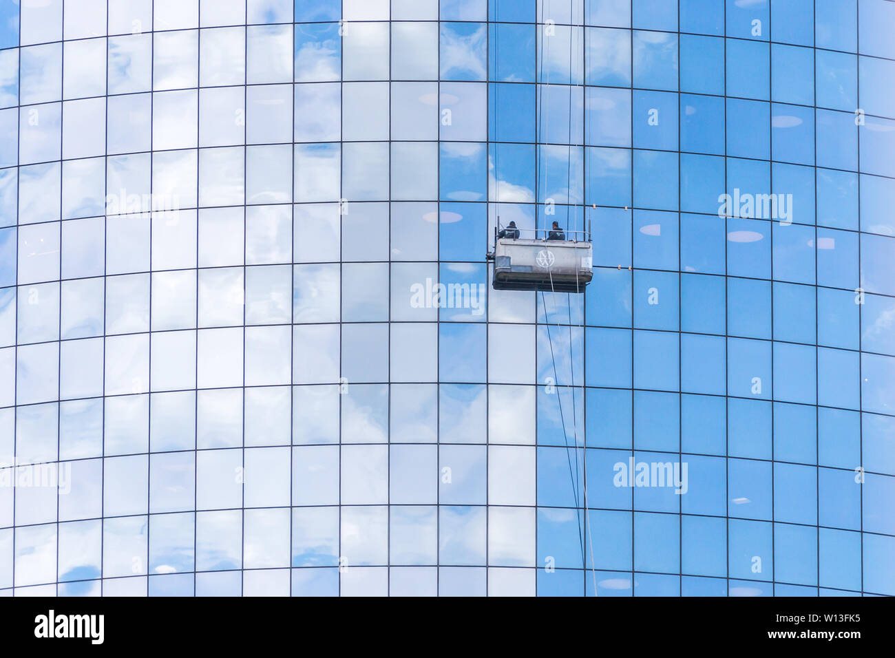Window washer new york city hires stock photography and images Alamy