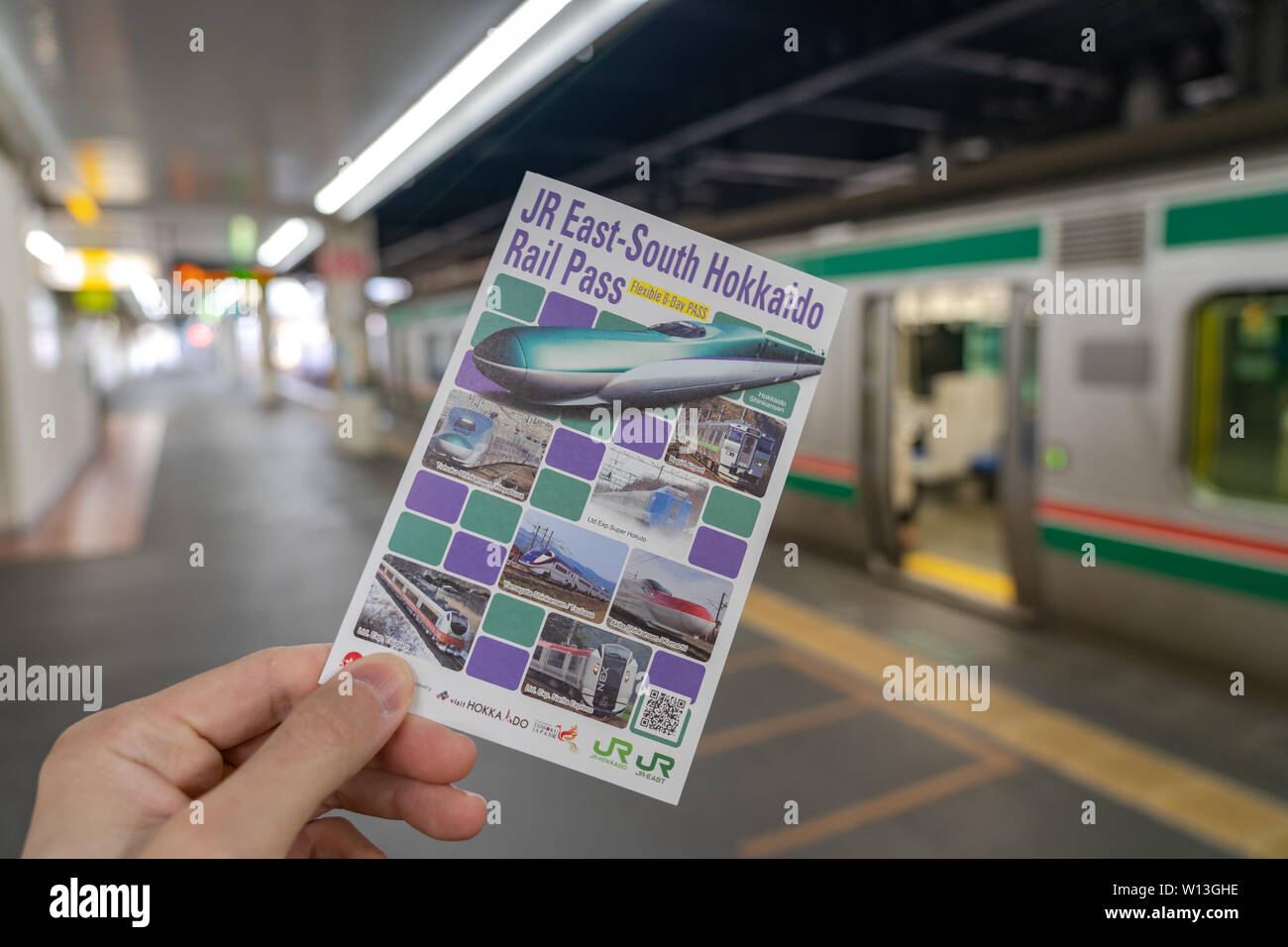 JR East-South Hokkaido Rail Pass. Flexible Six Days for Southern ...