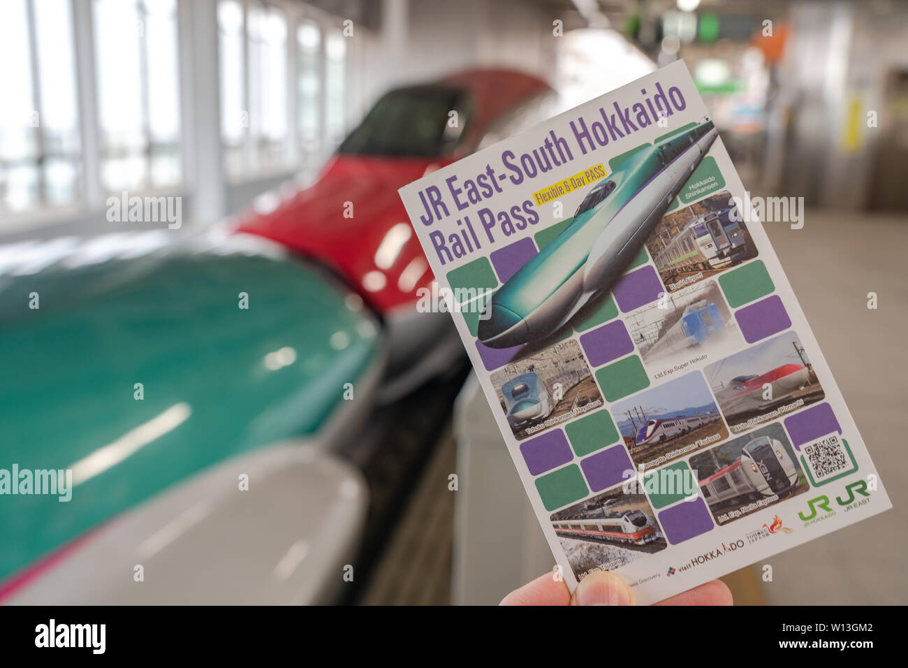 JR East-South Hokkaido Rail Pass. Flexible Six Days for Southern ...