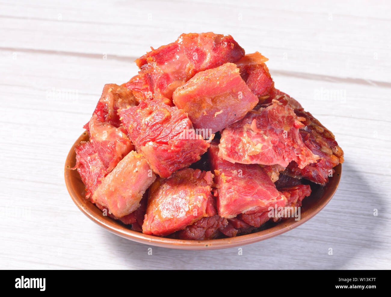 Spiced gravy beef Stock Photo Alamy