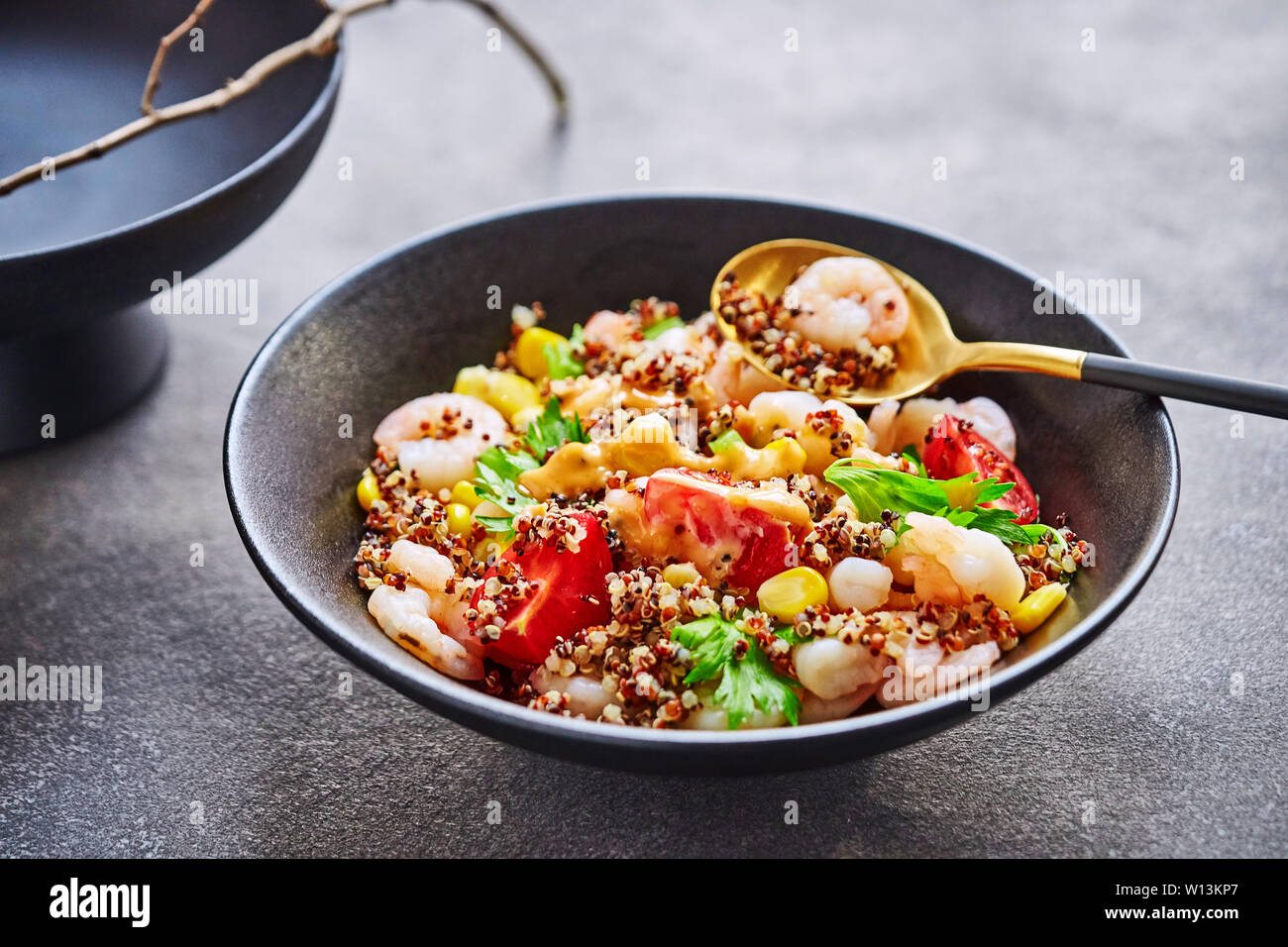 Quinoa salad Stock Photo