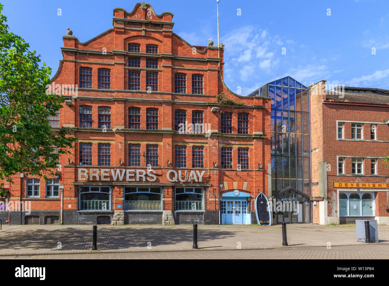 hope square, brewers quay, weymouth,dorset, england, uk, gb Stock Photo