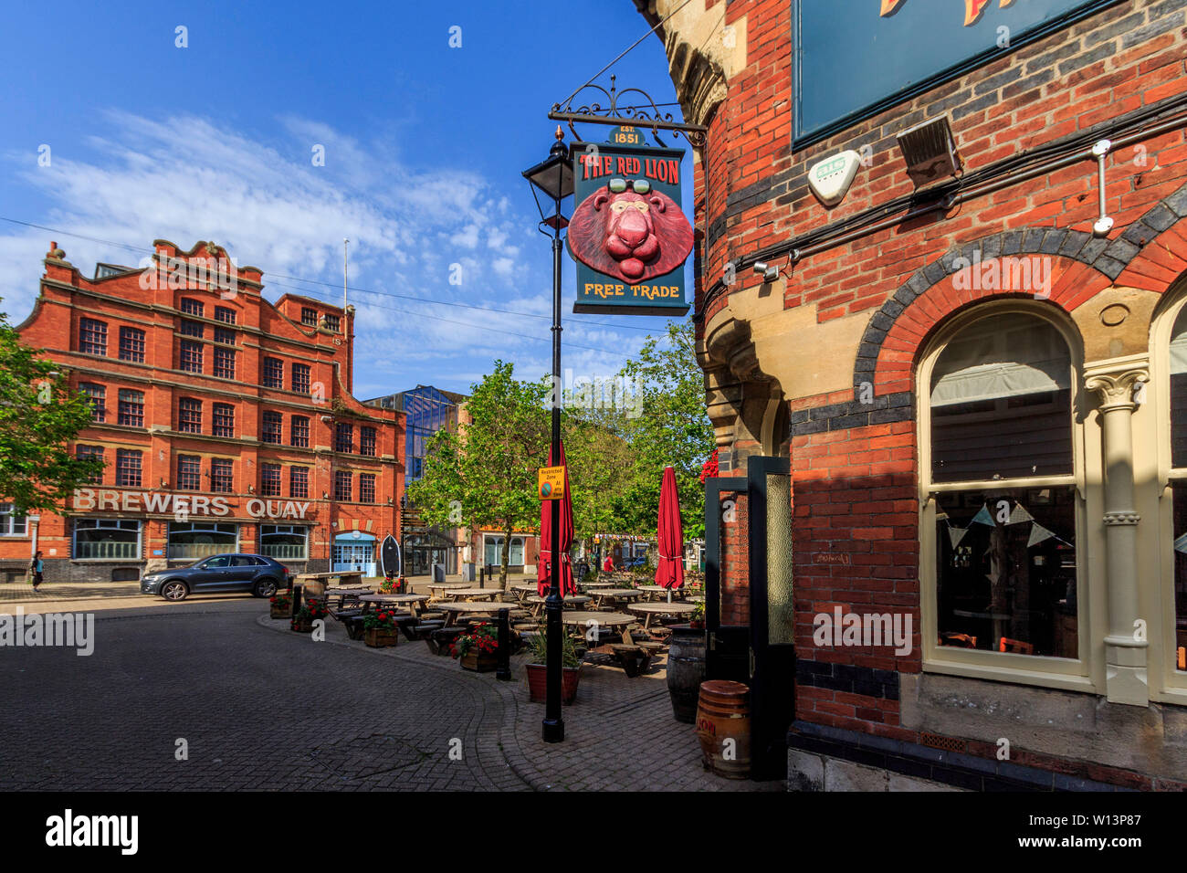 hope square, brewers quay, weymouth,dorset, england, uk, gb Stock Photo