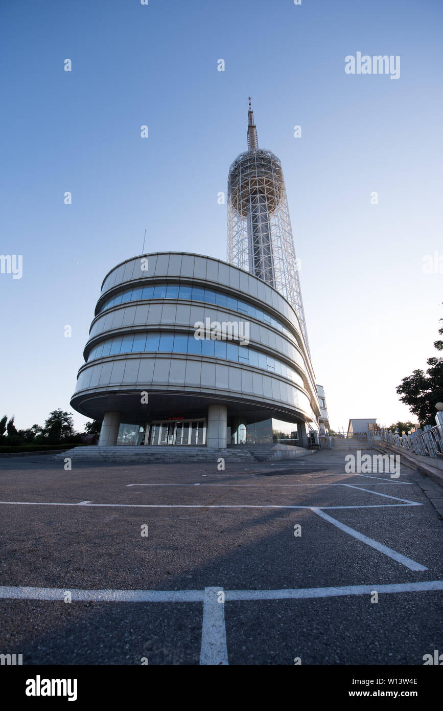 Dalian TV Tower Stock Photo