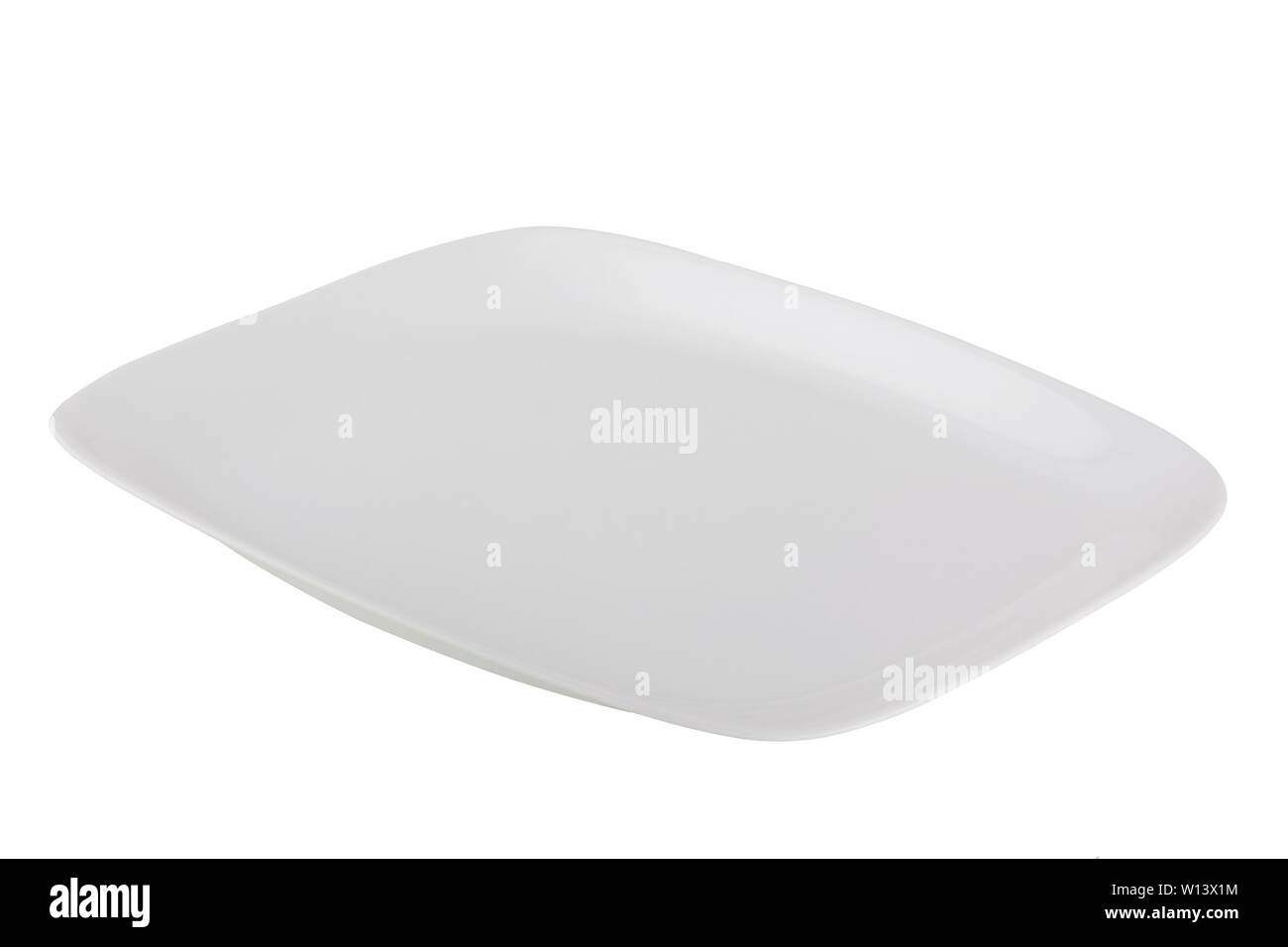 Ceramic plate isolated on white background Stock Photo Alamy