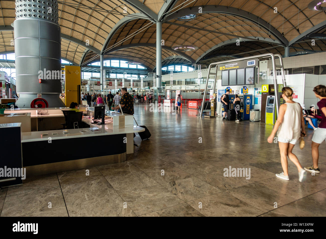 Alicante airport baggage hires stock photography and images Alamy