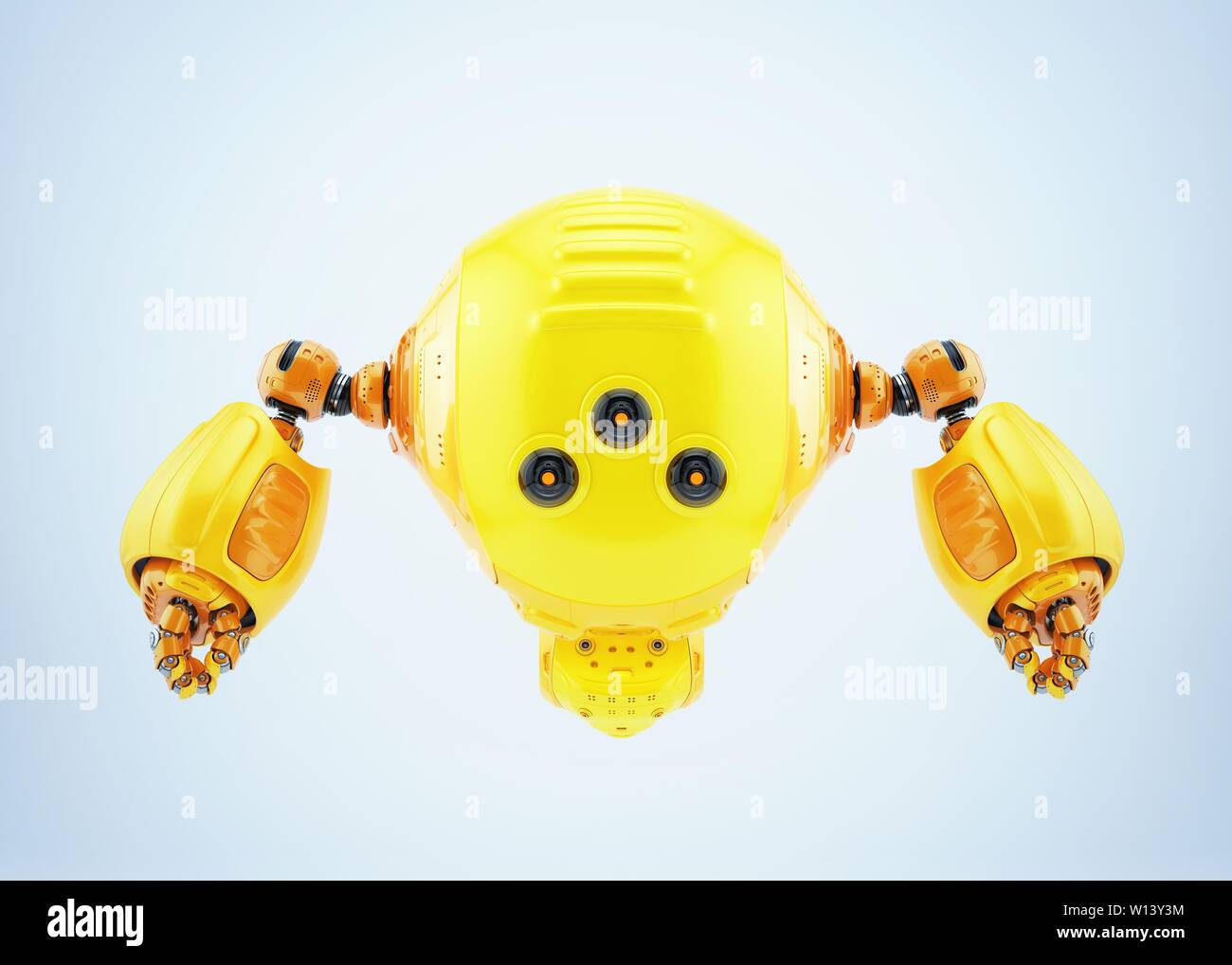 Download Yellow Robot Face High Resolution Stock Photography And Images Alamy PSD Mockup Templates