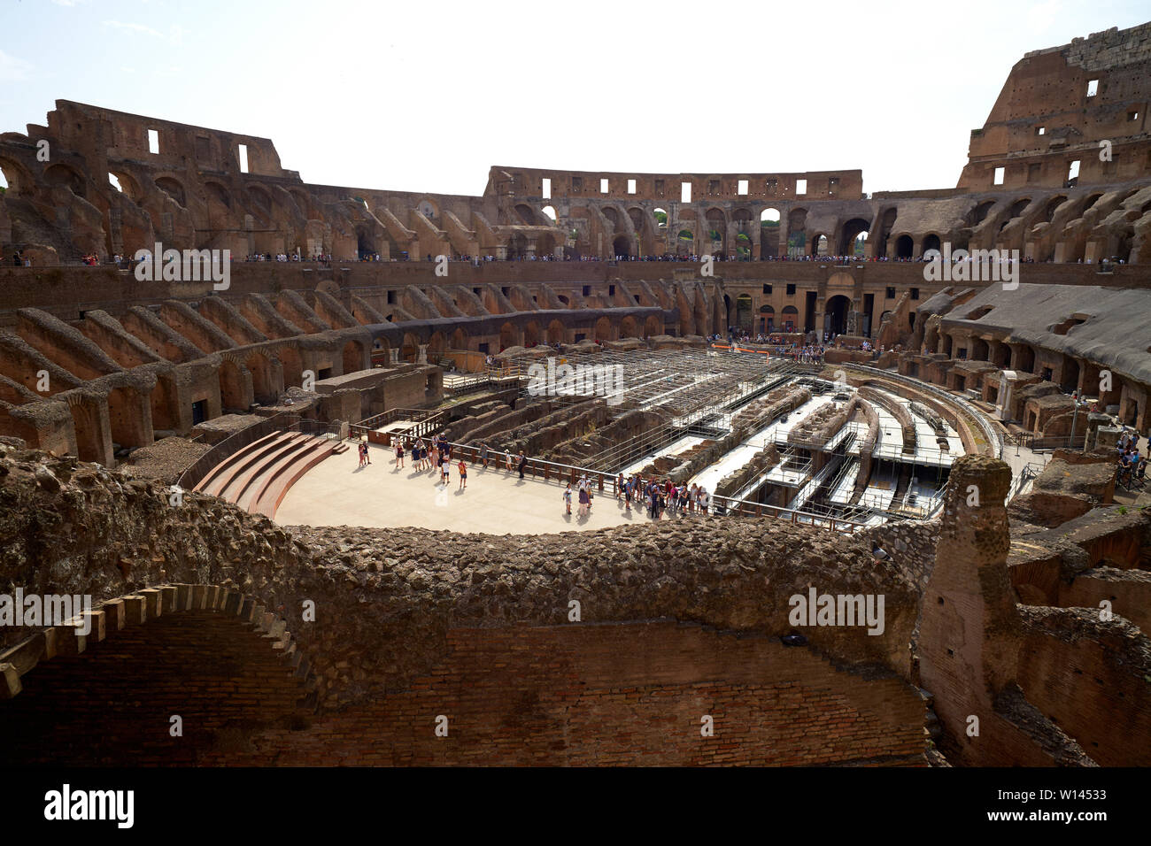 The Colosseum in Rome Stock Photo