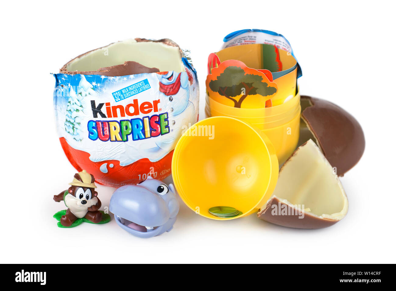 Kinder Surprise Toys, Toy Stock Photo