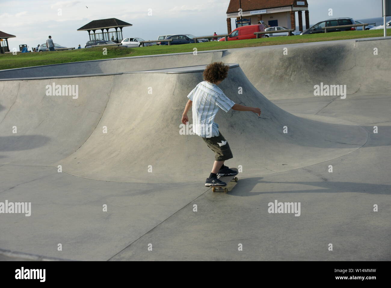 skateboarders Stock Photo