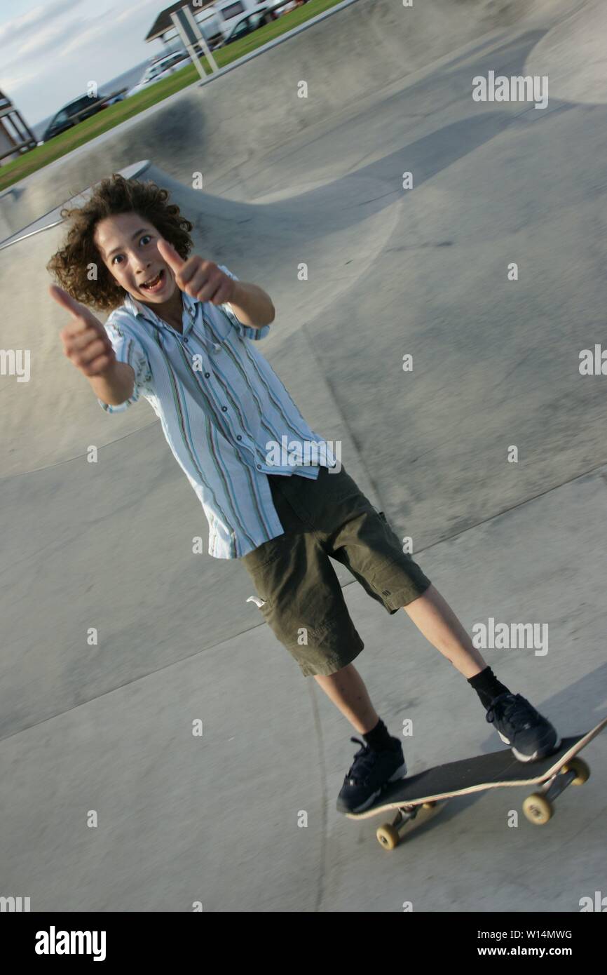 skateboarding Stock Photo