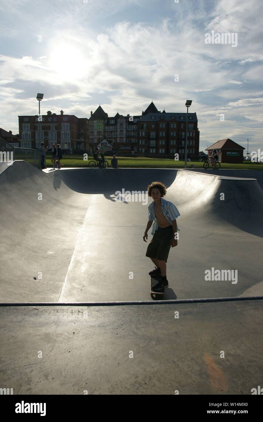 skateboarding Stock Photo