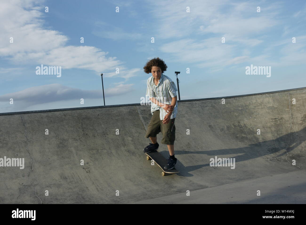 skateboarders Stock Photo