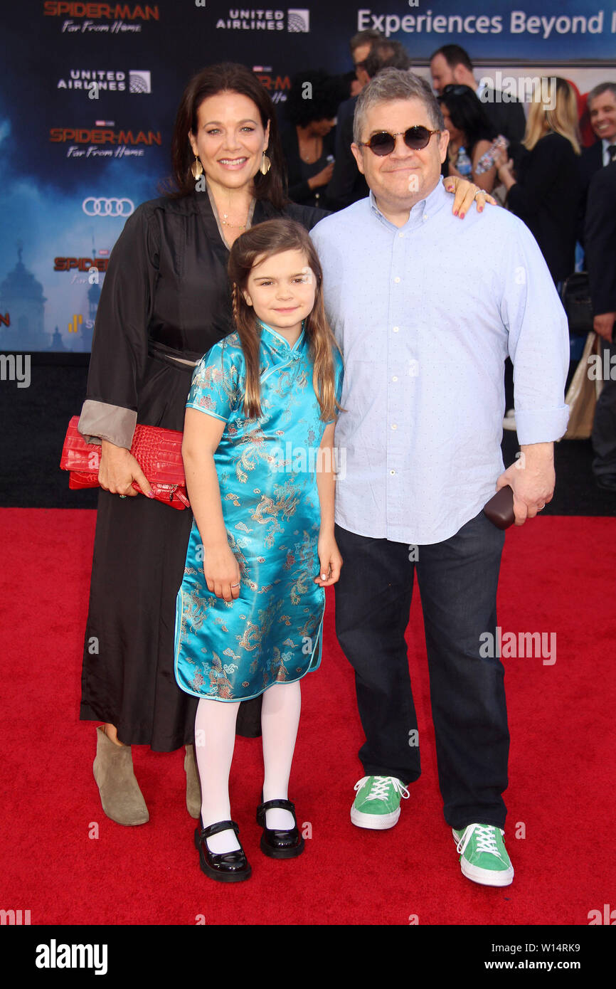 Meredith Salenger, Alice Rigney Oswalt, Patton Oswalt 06/26/2019