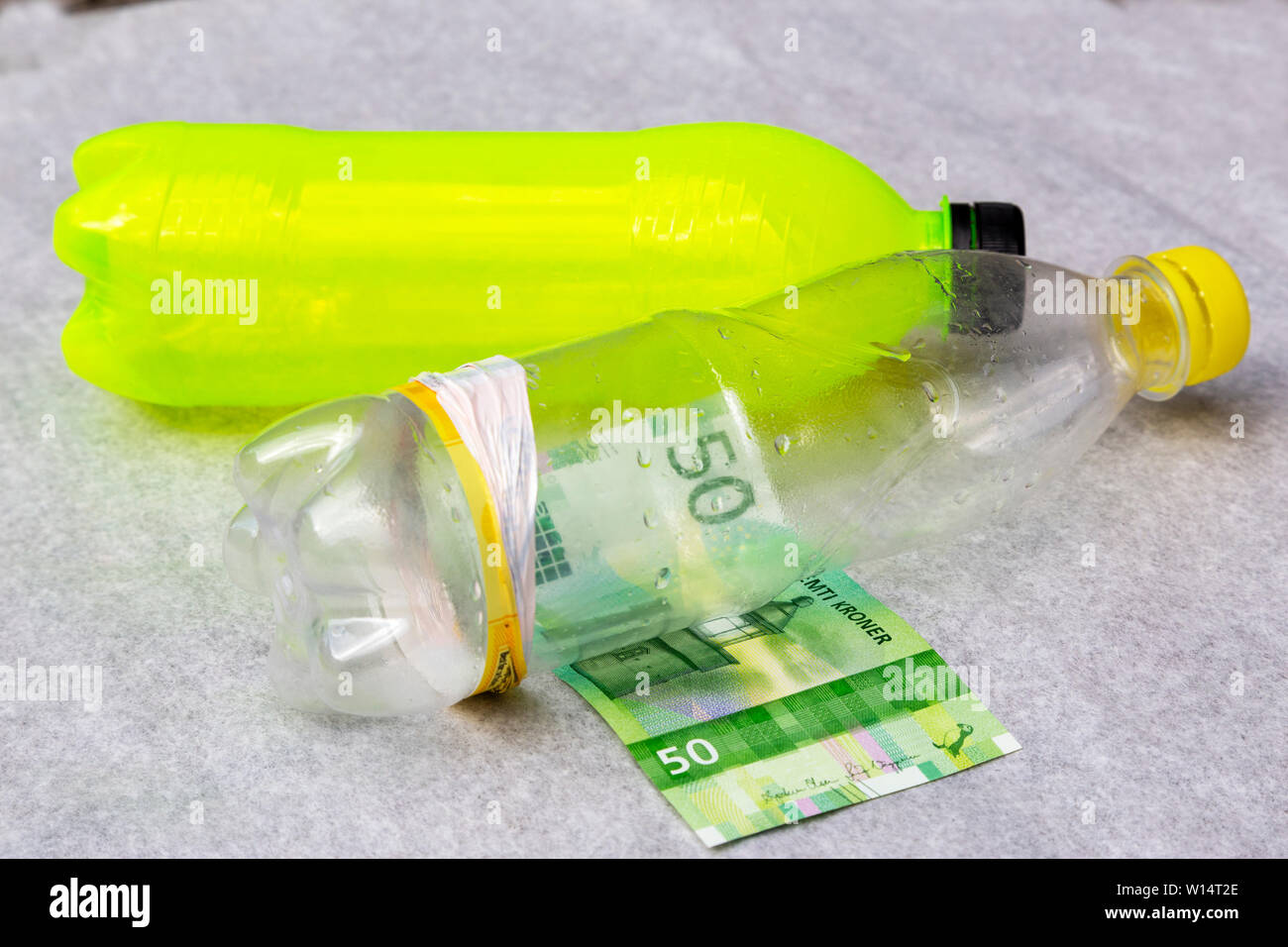 Recycle plastic bottles in Norway for money Stock Photo Alamy