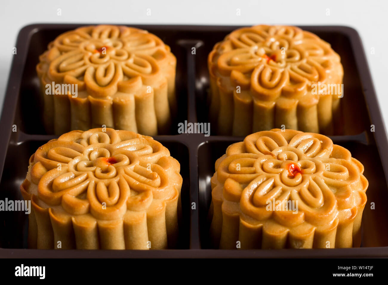 Mooncakes In The Mid Autumn Festival Mid Autumn Festival Mooncake Isolated On White Background Moon Cake On White Background Stock Photo Alamy