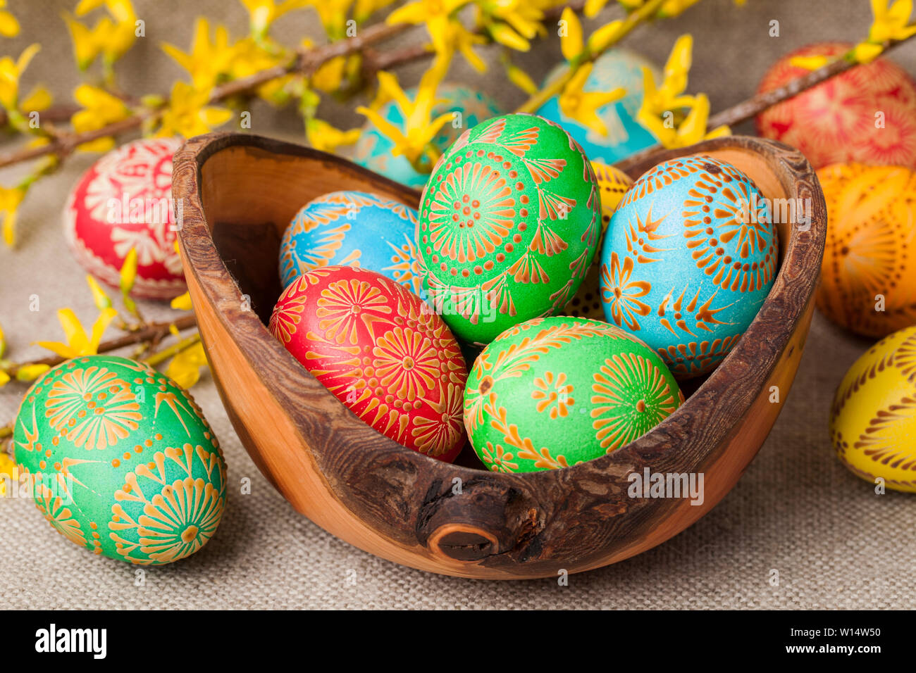 old easter eggs