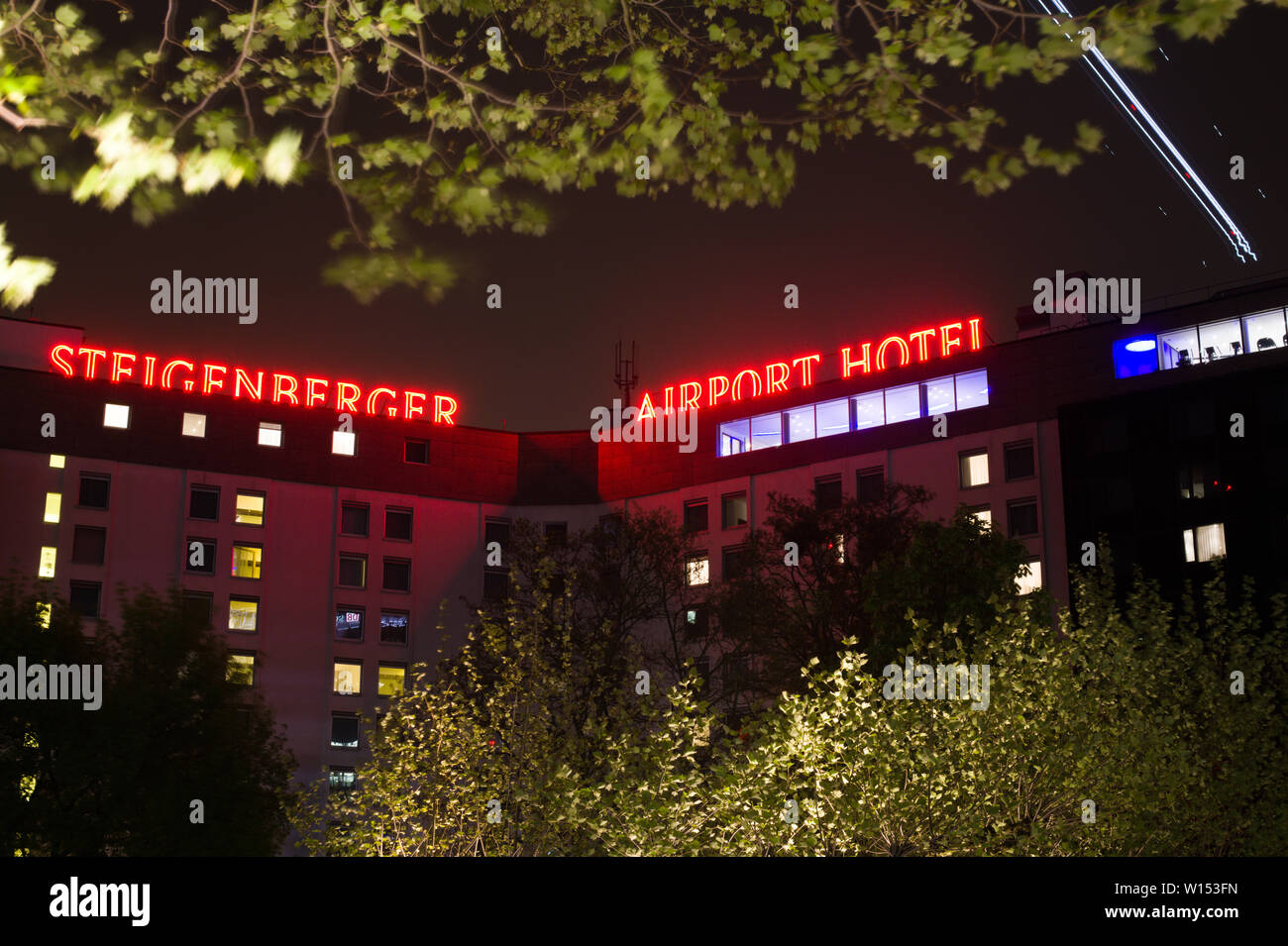 The Steigenberger Airport Hotel, Frankfurt am Main, Germany Stock Photo