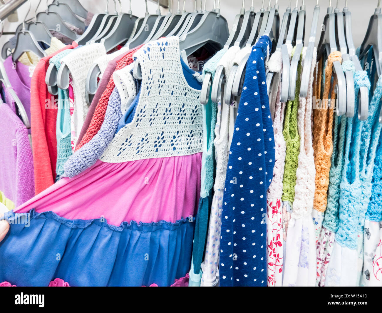 Casual Fashionable Colorful Colored Cotton Child Girl Clothes