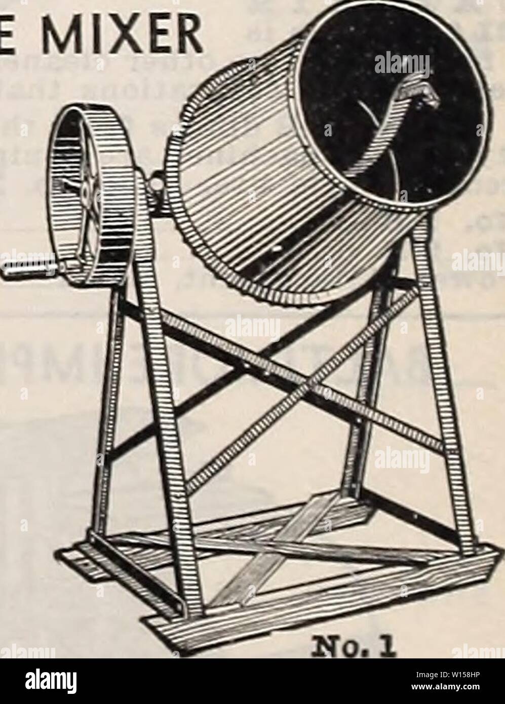Archive Image From Page 125 Of Diamond Jubilee 75th Anniversary 1935 Diamond Jubilee 75th Anniversary Diamondjubileegrif Year 1935 The H Z Concrete Mixer Saves Cement And Insures Better Concrete Eliminates