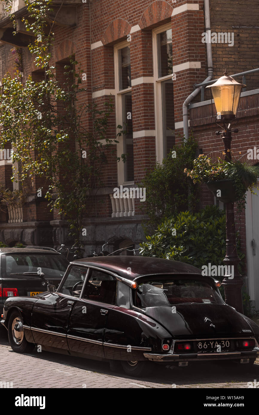 classic car Amsterdam Stock Photo Alamy
