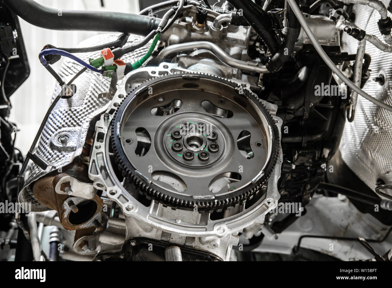 flywheel for car automatic transmission Stock Photo Alamy