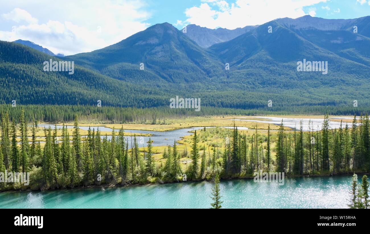 Beautiful bow river scenery hi-res stock photography and images - Alamy