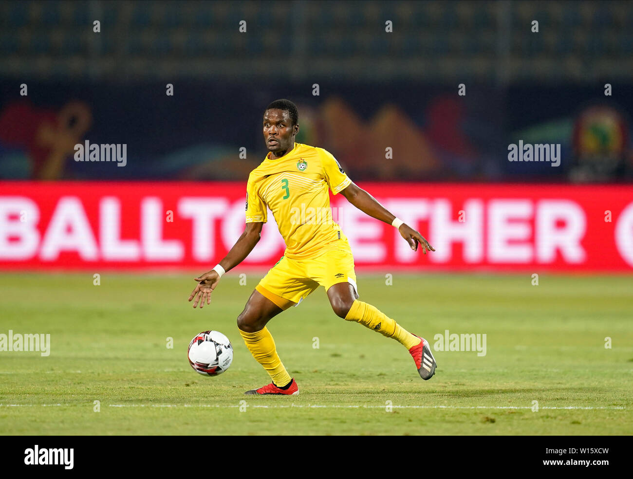 Cairo, Egypt. 30th June, 2019. Danny Phiri of Zimbabwe during the 2019