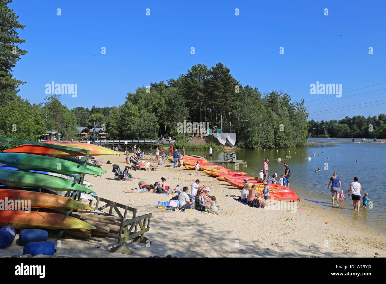 Center parcs elveden forest hires stock photography and images Alamy