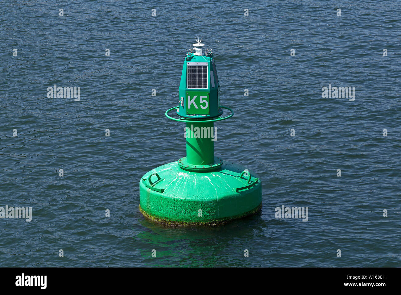 buoy, Kiel, Schleswig-Holstein, Germany Stock Photo