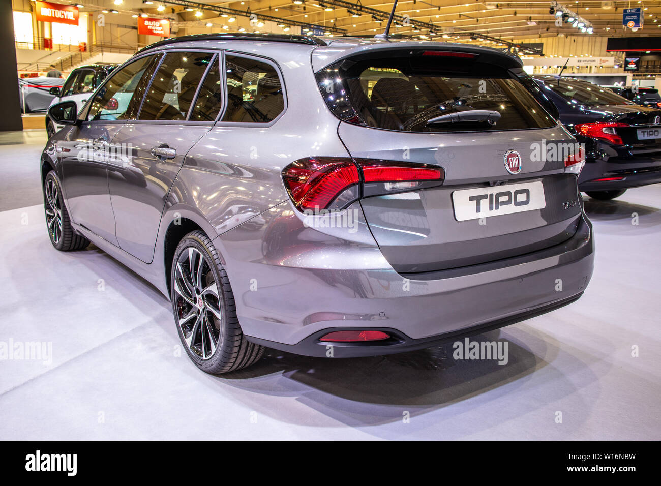 Poznan, Poland, March 2019: Fiat Tipo Station Wagon (5-door) at Poznan  International Motor Show, manufactured and marketed by Fiat Stock Photo -  Alamy