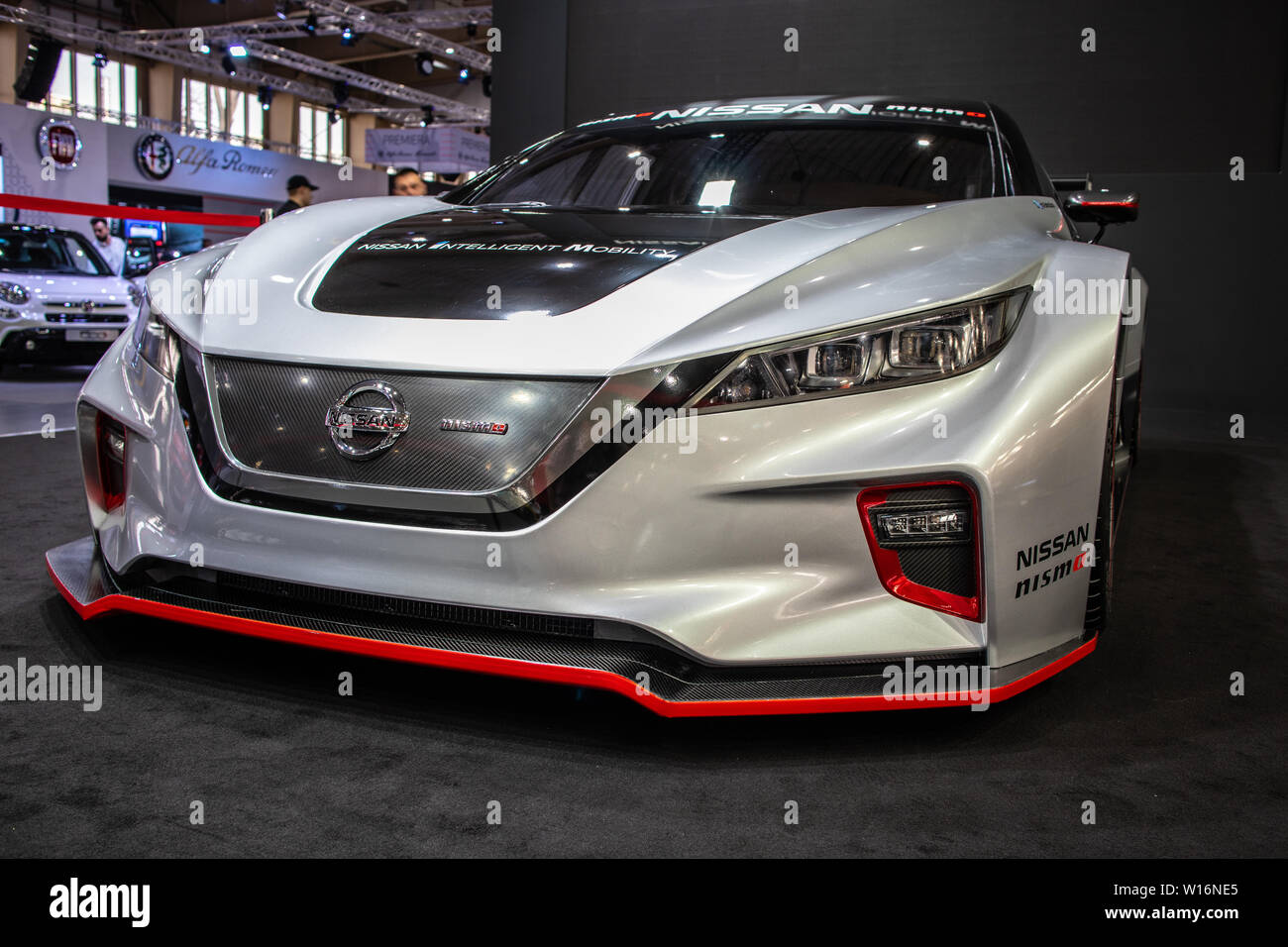 Poznan, Poland, March 2019: Nissan Leaf Nismo RC electric zero emission  race car Concept Prototype, Poznan International Motor Show, EV by Nissan  Stock Photo - Alamy