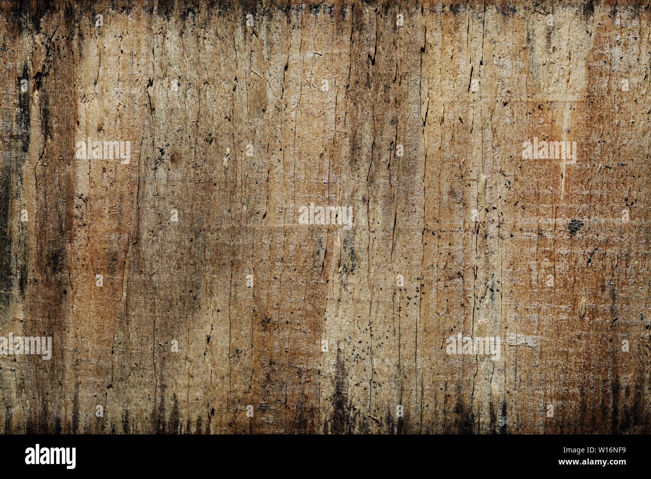 Worn wooden background or texture Stock Photo