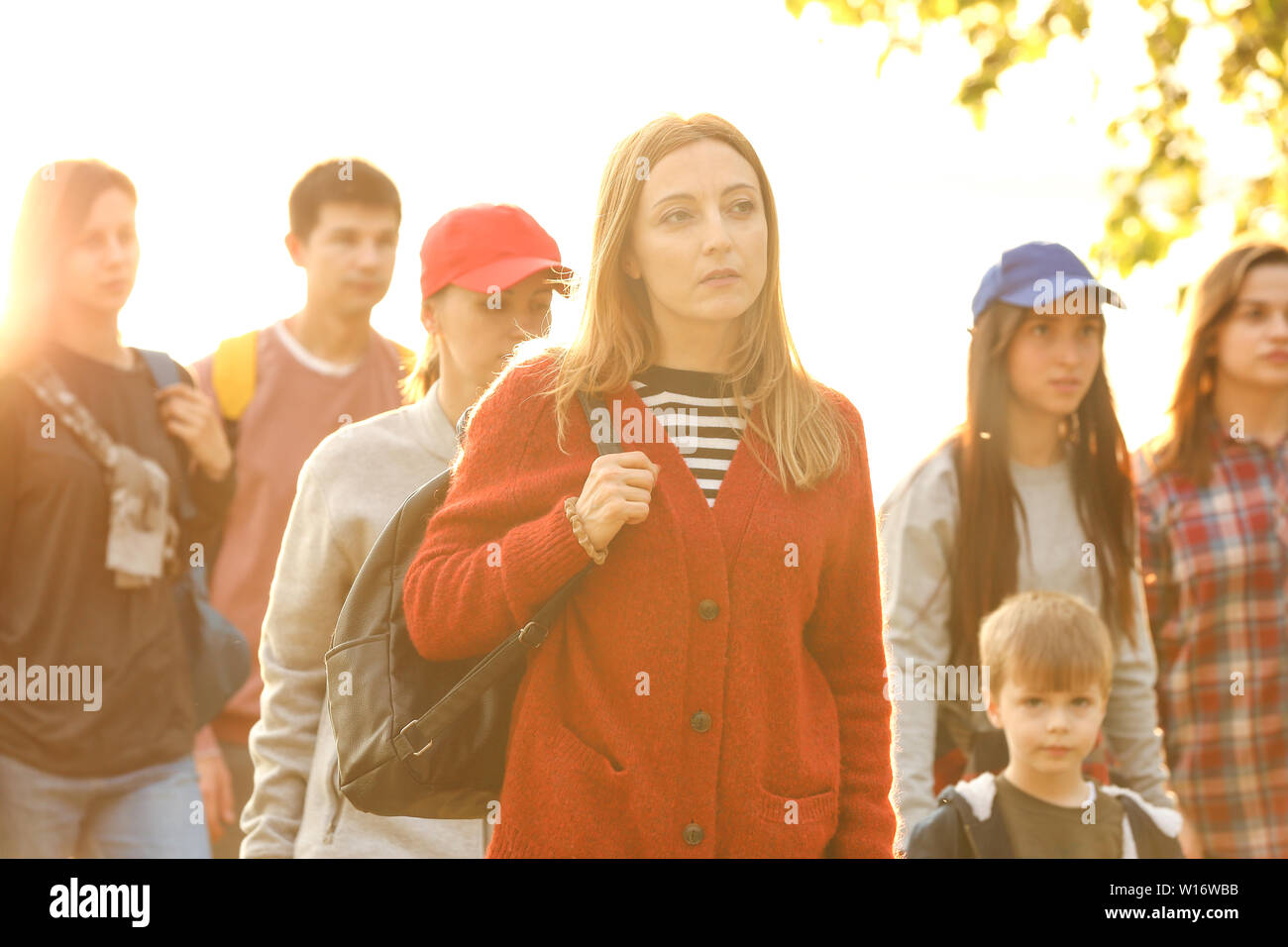 Group Escaping Man escaping group hi-res stock photography and images - Alamy