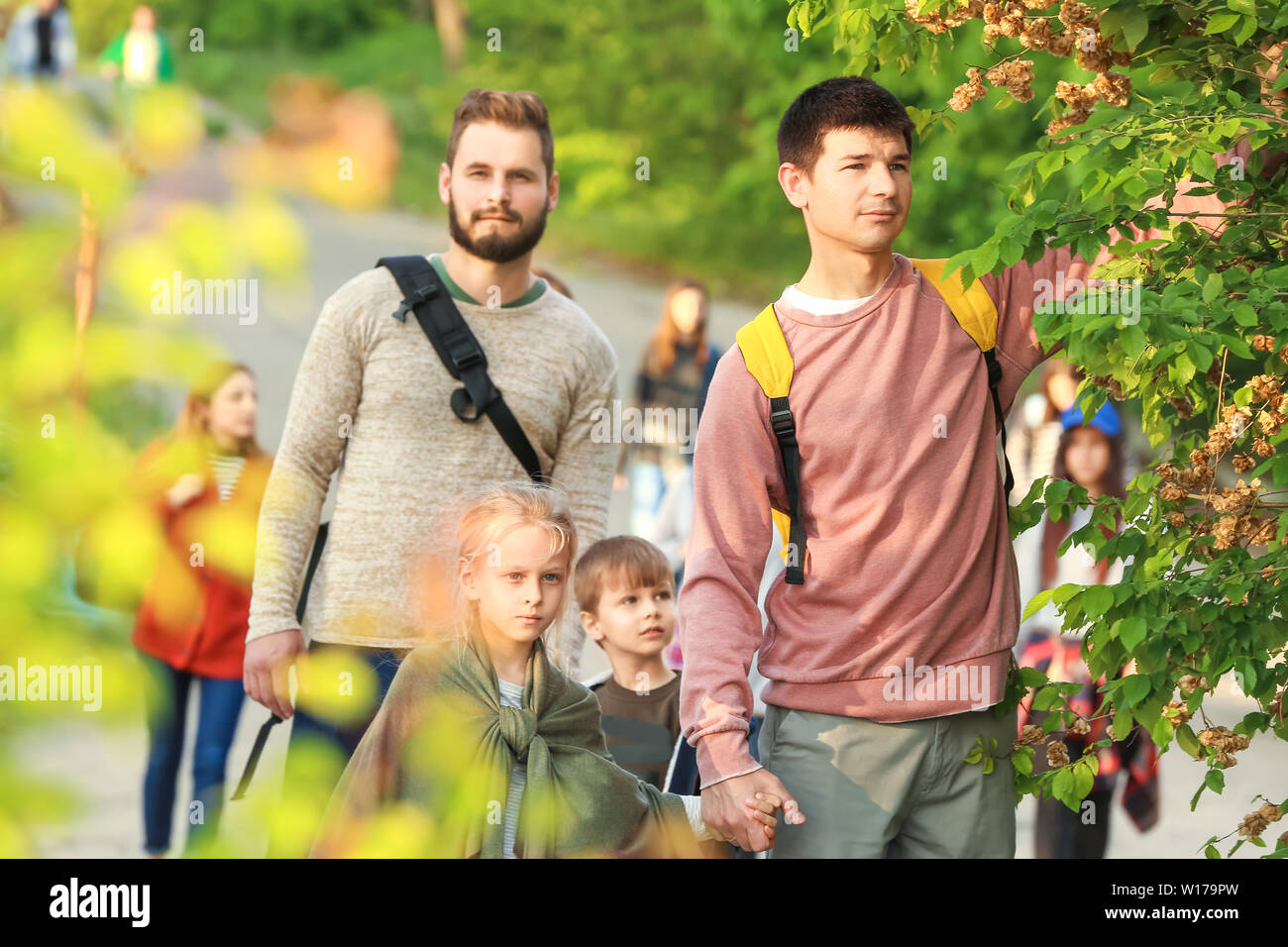 Group Escaping Children from poor background hi-res stock photography and images - Alamy