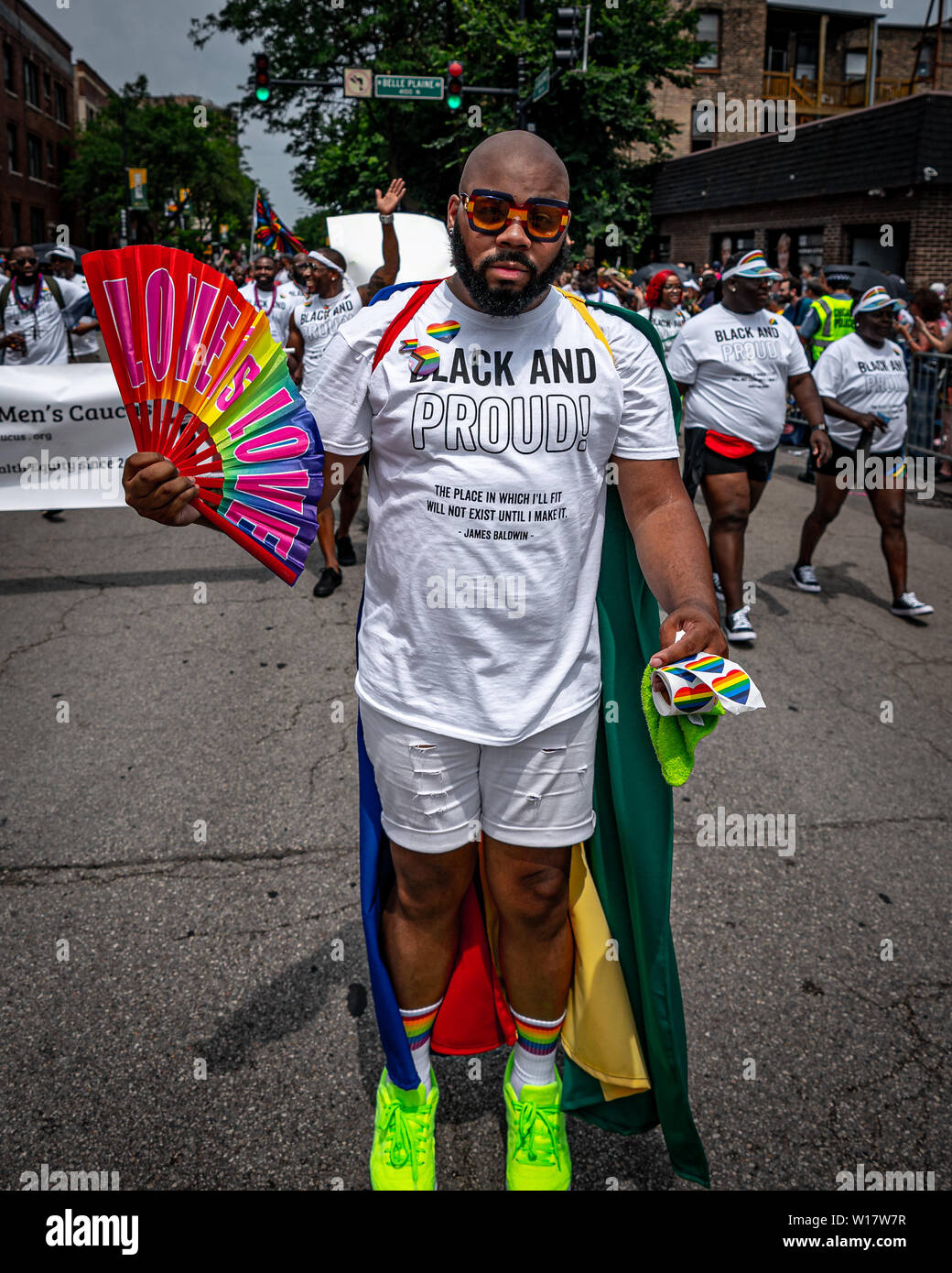 chicago gay pride parade route