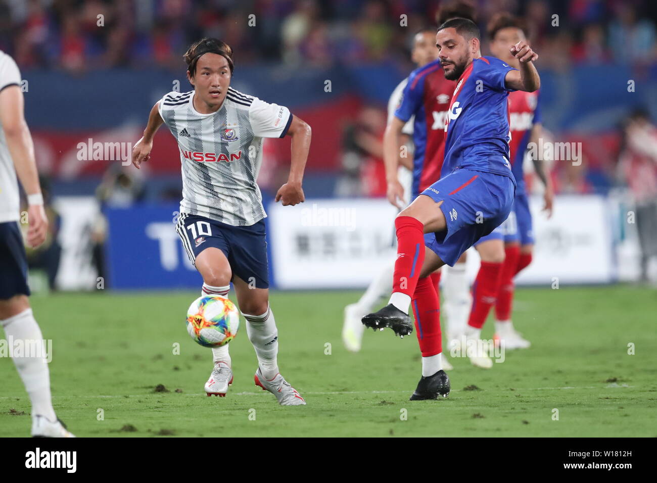 FC Tokyo's Diego Oliveira during the 2021 J1 League match
