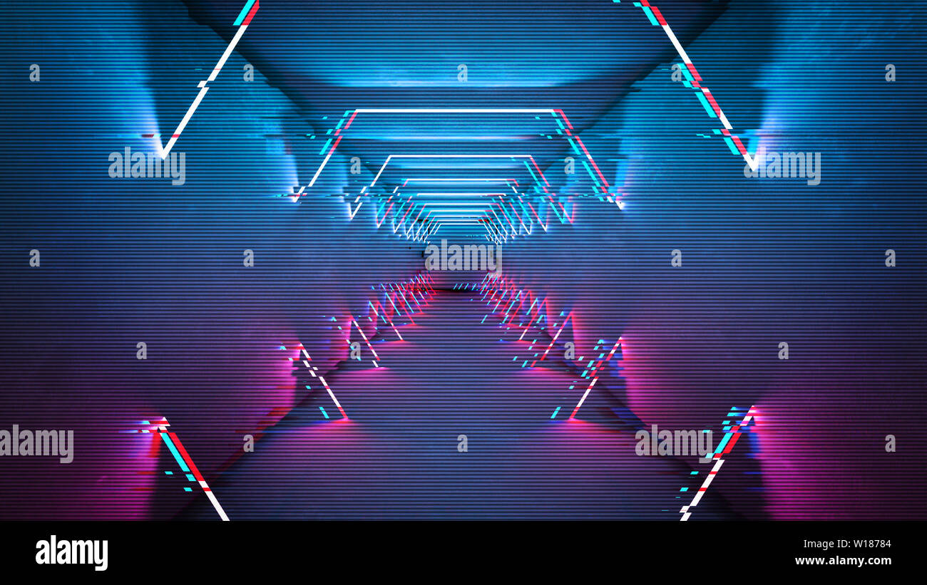wallpapers Cool Glitch Wallpapers For Boys https www alamy com glitch effect neon lamps design geometric trendy minimal design digital glitch background image258951508 html