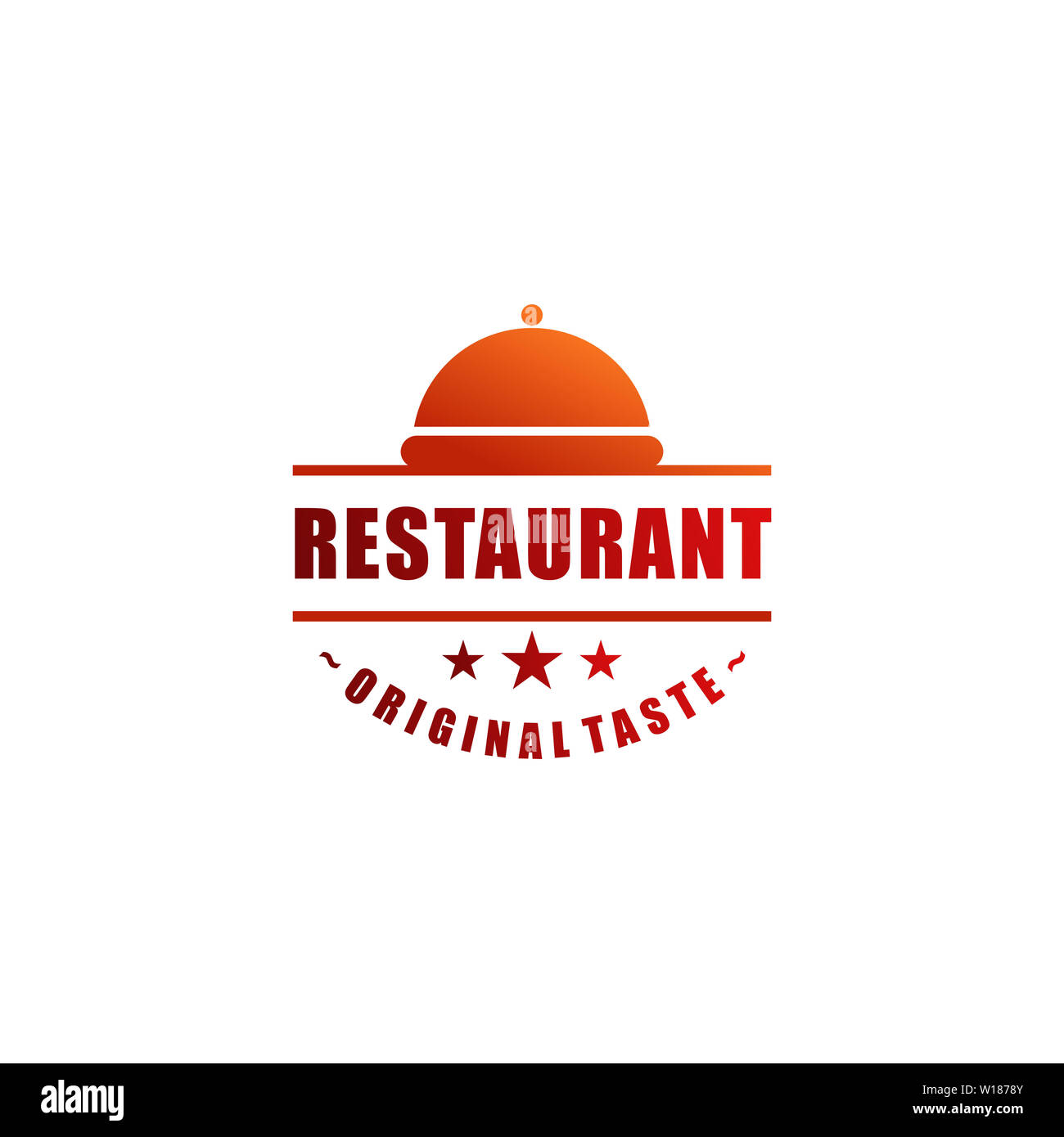 Food and drink Logo or Restaurant symbol for Cafe and any business with ...