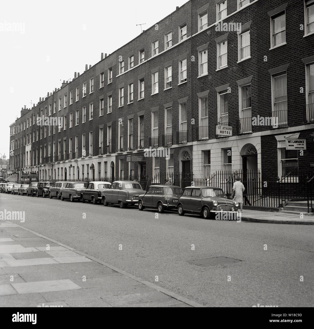 1960s, historical, view of Tavistock Street , London, from this era