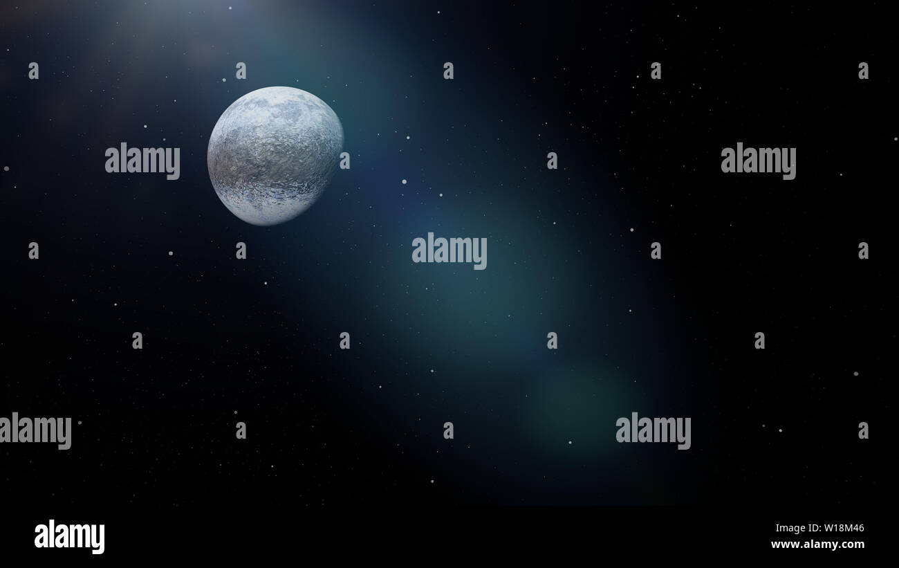 icy alien planet, exoplanet covert in ice and snow Stock Photo - Alamy