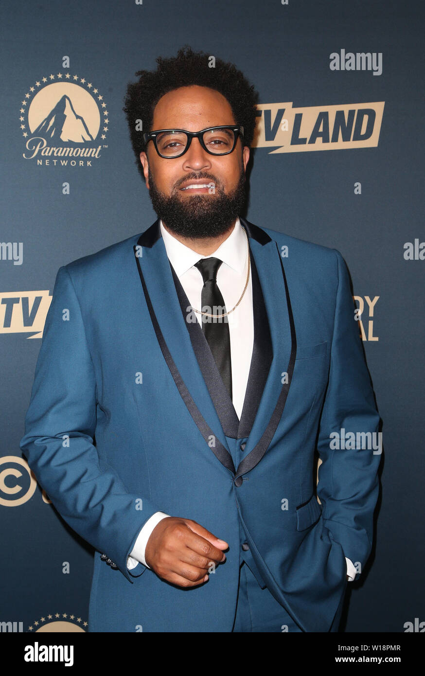 Comedian Riddle LA Press Day For Comedy Central, Paramount Network, And TV Land ...