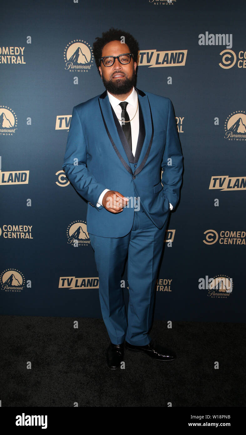 Comedian Riddle LA Press Day For Comedy Central, Paramount Network, And TV Land ...