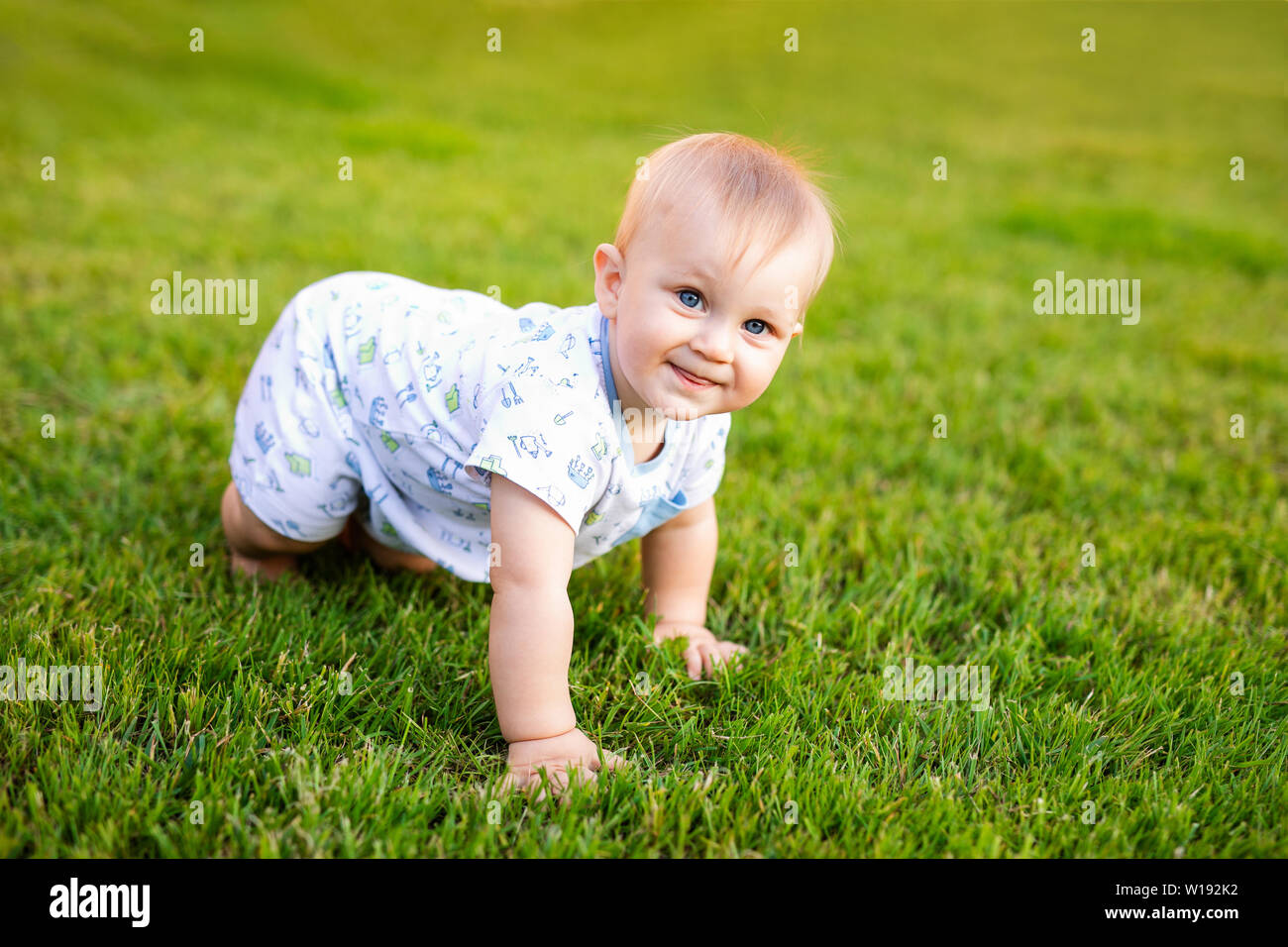 happy funny baby