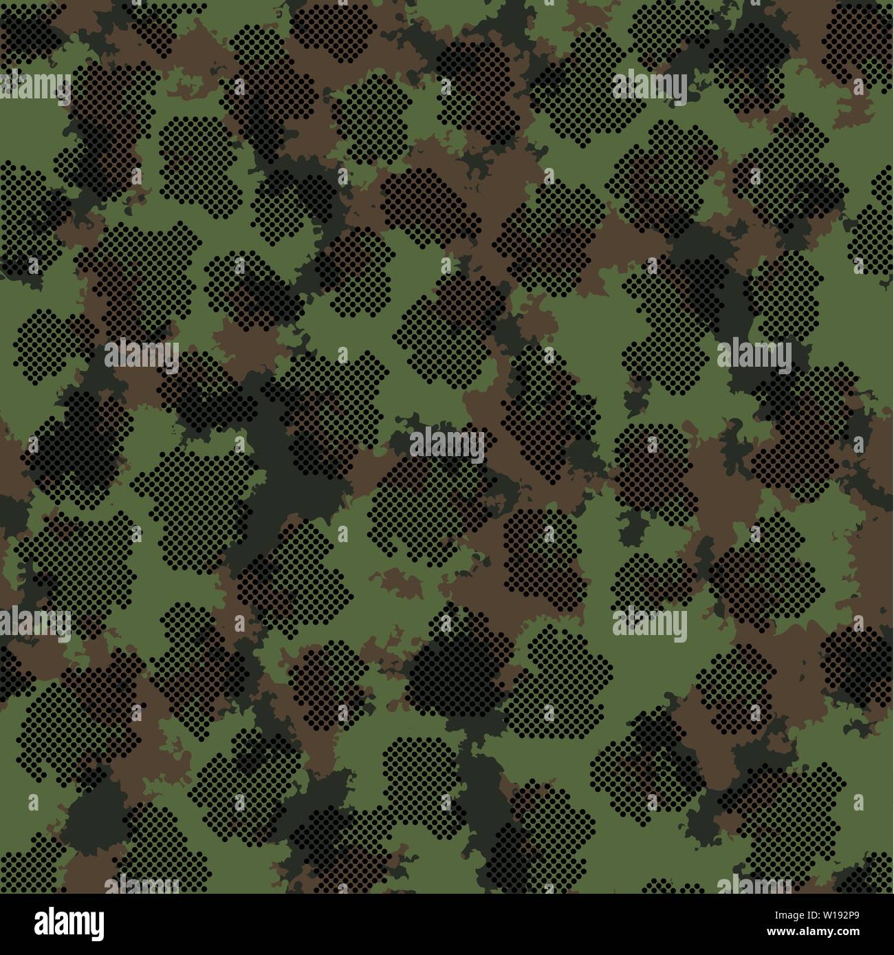 Pixel camo seamless pattern fashion hi-res stock photography and images -  Page 6 - Alamy