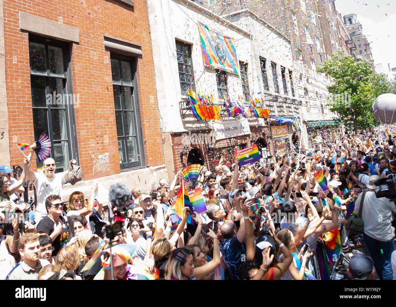 Nyc pride parade 2019 hi-res stock photography and images - Alamy