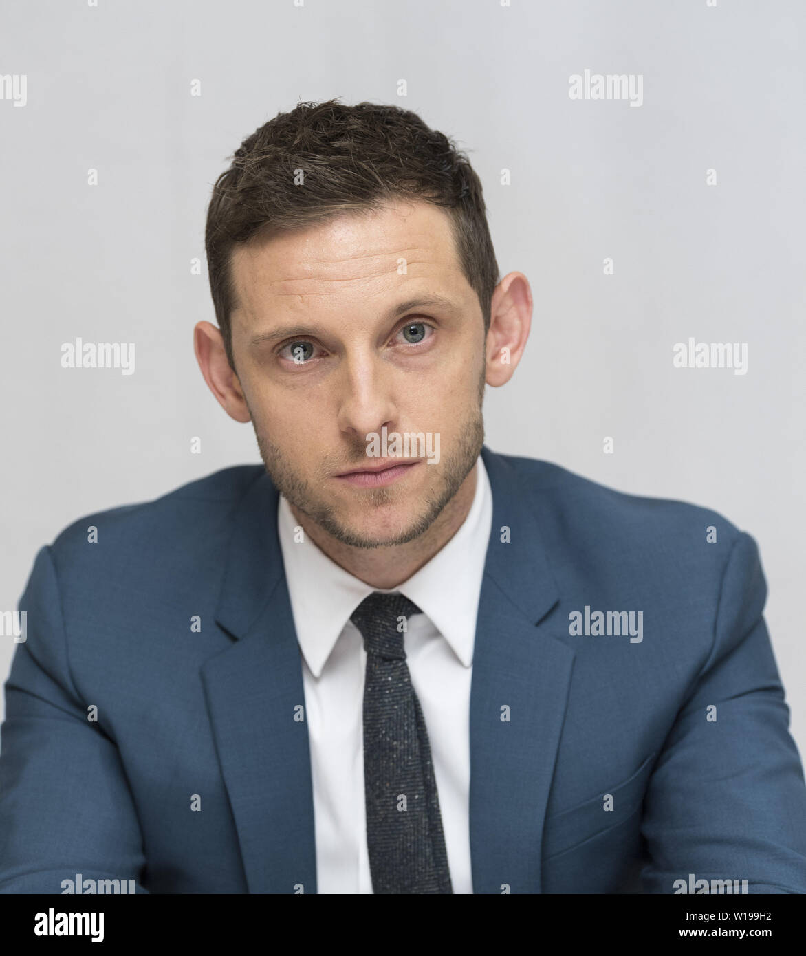 Jamie Bell, who stars in ‘Rocketman’, at the Four Seasons Hotel in