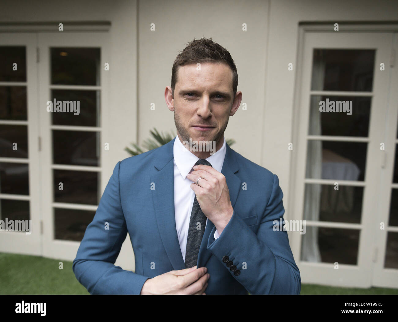 Jamie Bell, who stars in ‘Rocketman’, at the Four Seasons Hotel in