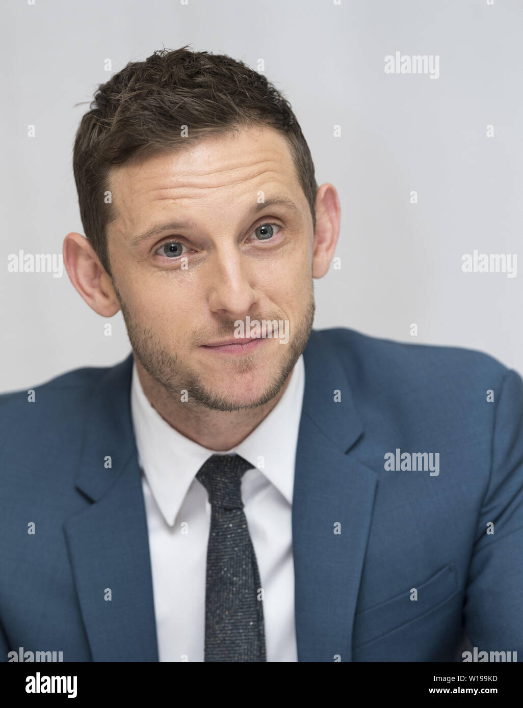 Jamie Bell, who stars in ‘Rocketman’, at the Four Seasons Hotel in