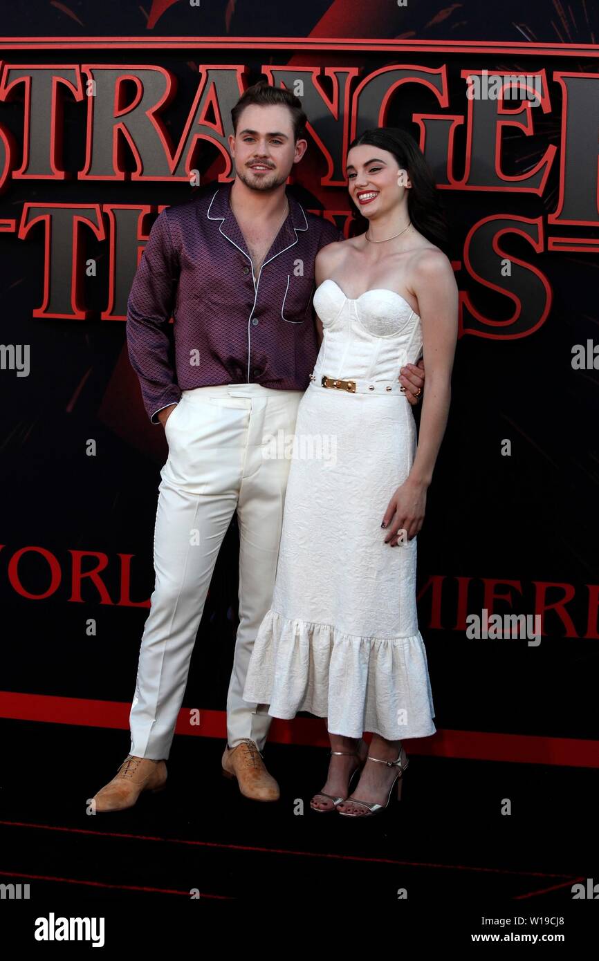 Santa Monica, CA. 28th June, 2019. Dacre Montgomery, Francesca Reale at